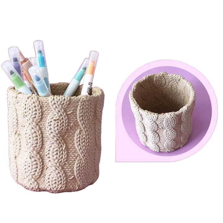 Knitted Holder/Planter