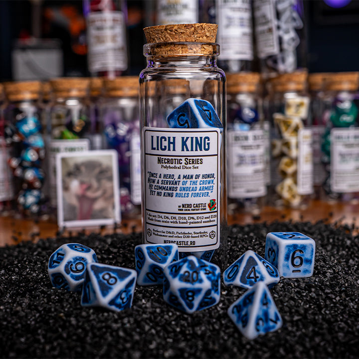 Lich King, Necrotic Series Dice Set