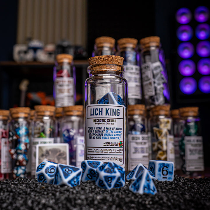 Lich King, Necrotic Series Dice Set