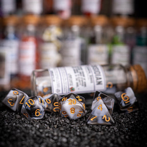 Obsidian, Elemental Series, Dice Set