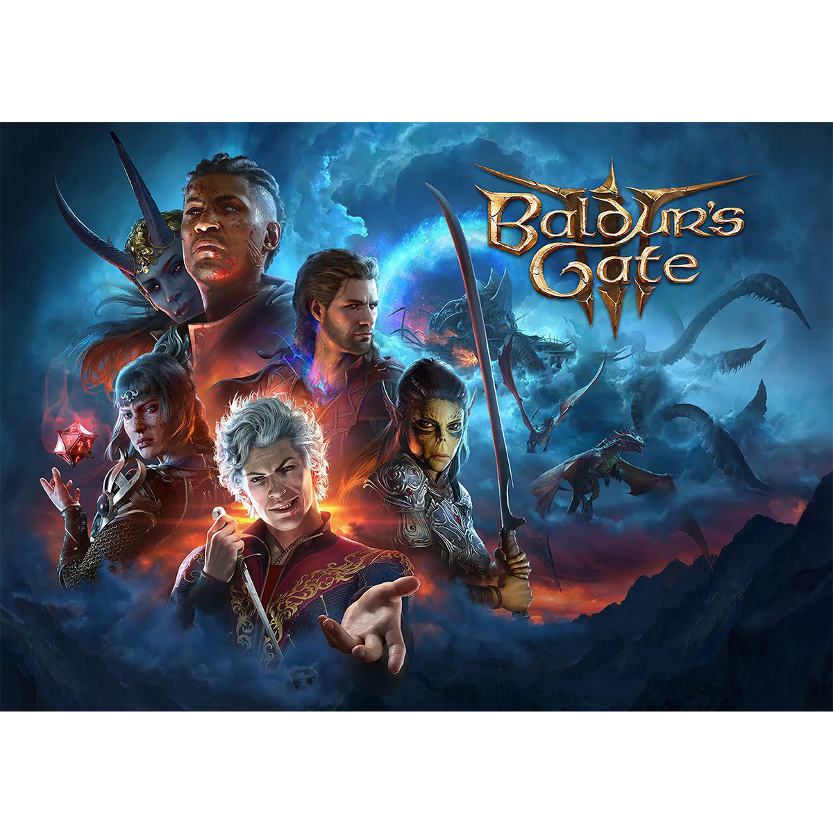 Baldur's Gate 3 Cover, Poster