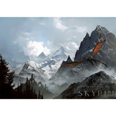 Alduin's Return, The Elder Scrolls V: Skyrim, Poster