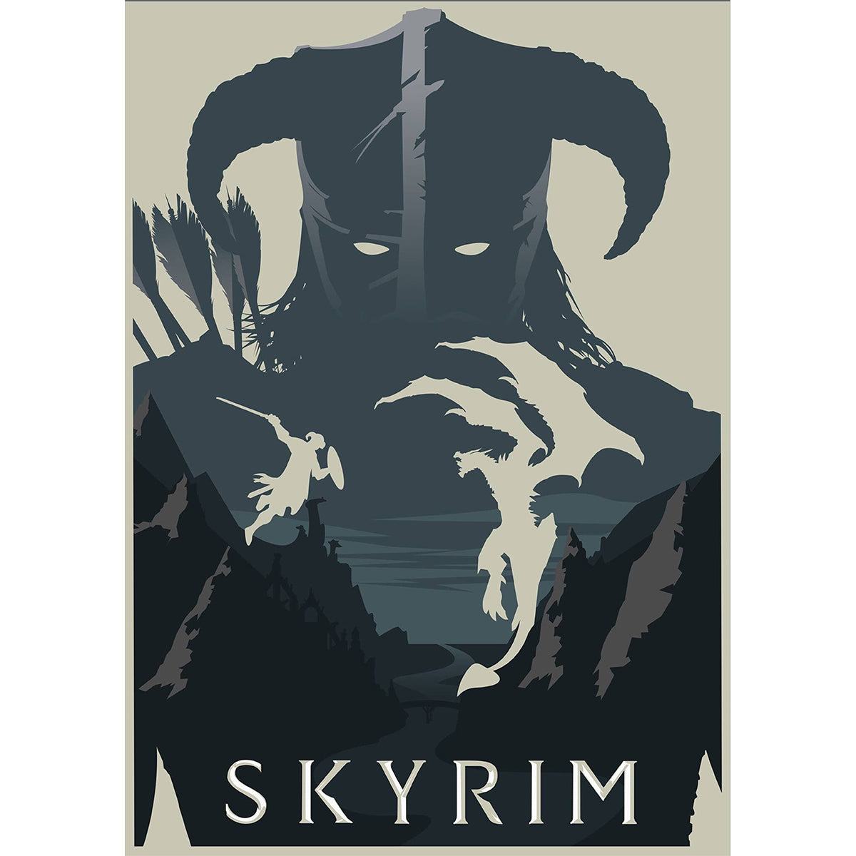 The One They Fear, The Elder Scrolls V: Skyrim, Poster