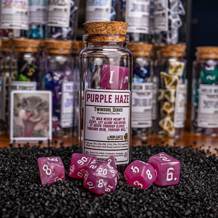 Purple Haze, Twinsoul Series Dice Set