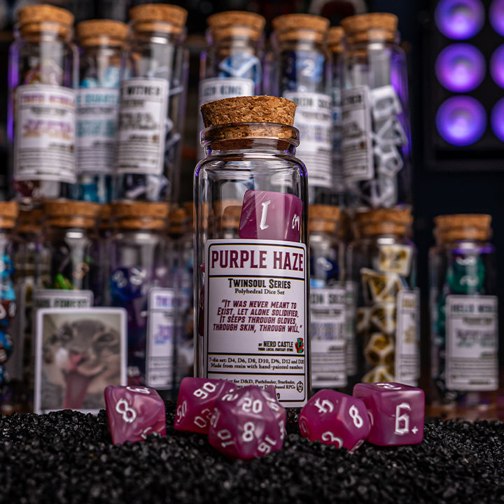 Purple Haze, Twinsoul Series Dice Set