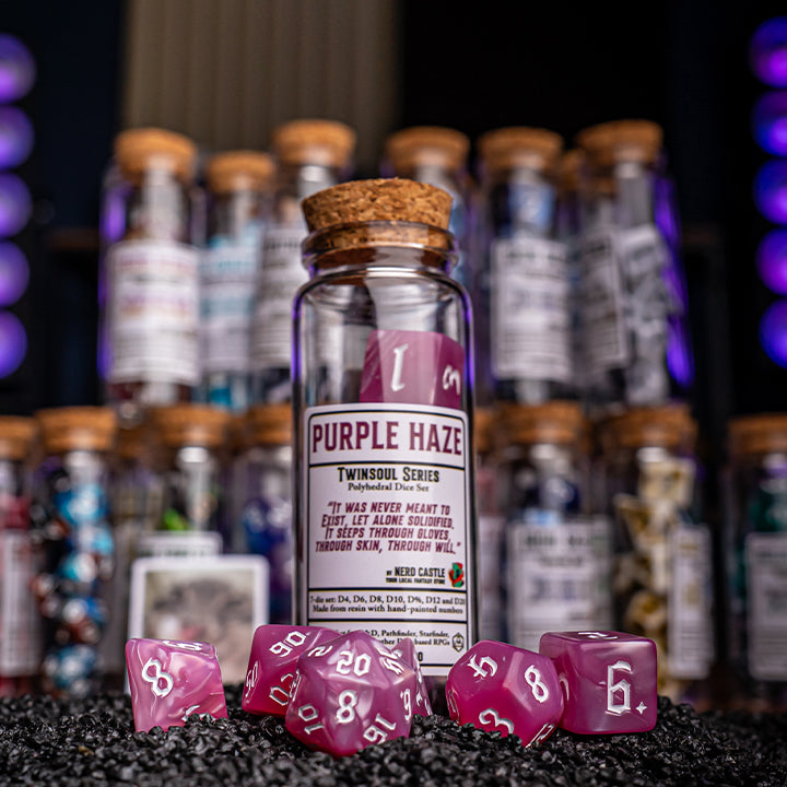 Purple Haze, Twinsoul Series Dice Set