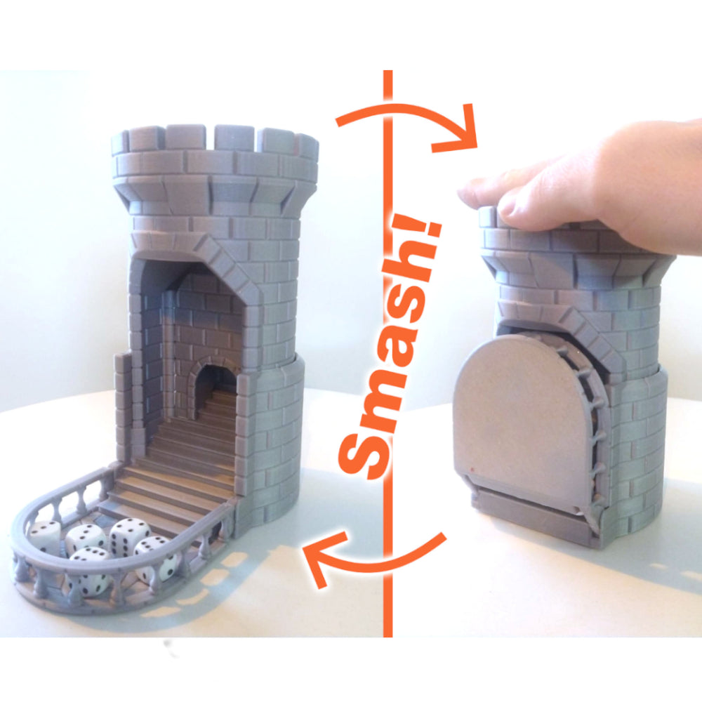 Smash! The Re-roll Dice Tower