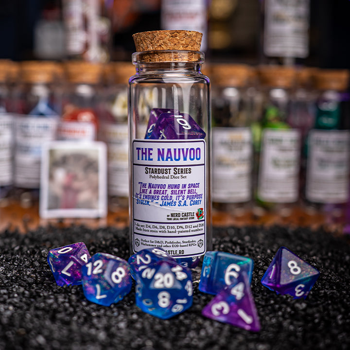 The Nauvoo, Stardust Series, Dice Set