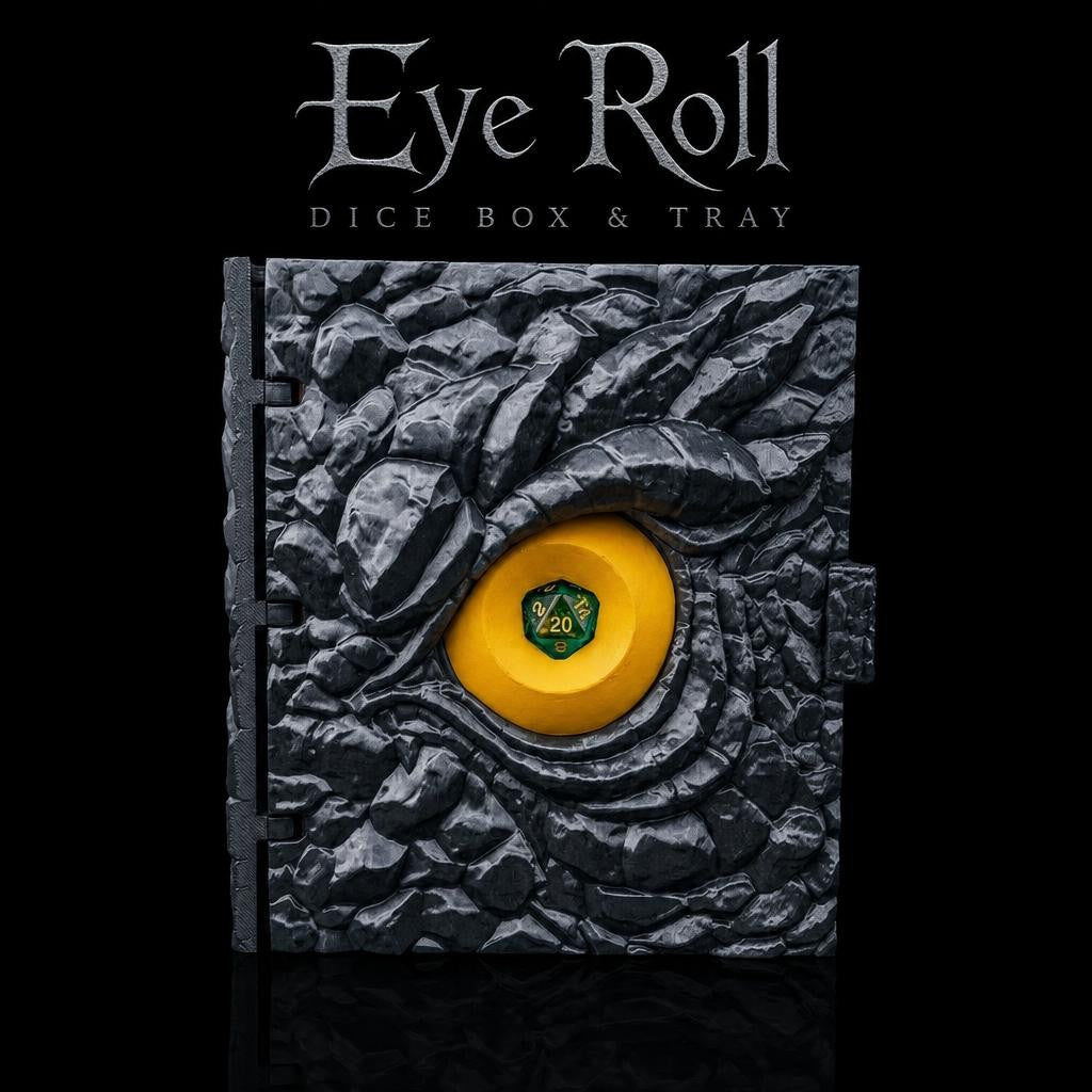 Eye Roll, Dice Box & Tray