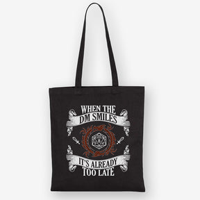 Dungeons & Dragons Tote Bag, Smiling DM, Heavy Cotton