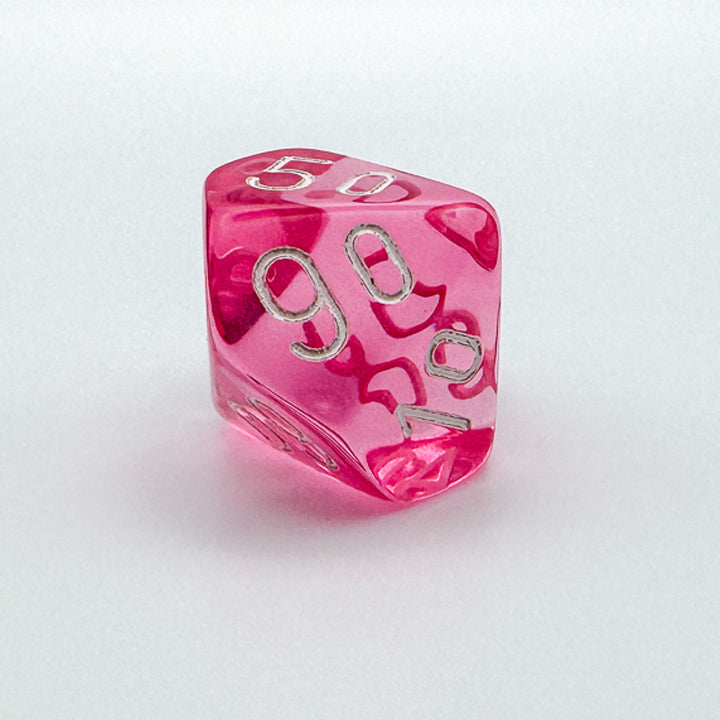 7 Zaruri Chessex, Translucent Pink/White