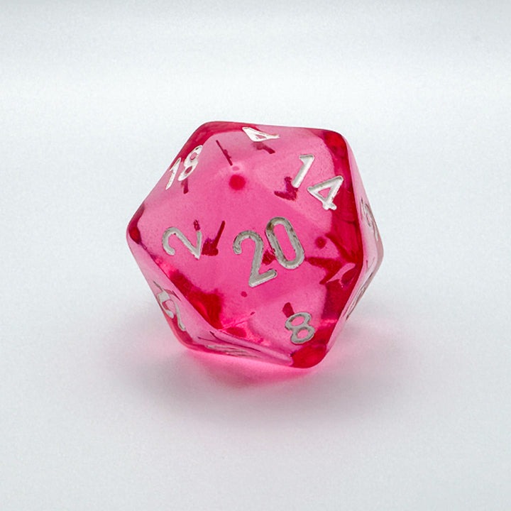 7 Zaruri Chessex, Translucent Pink/White