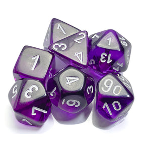 7 Zaruri Chessex, Translucent Purple/White