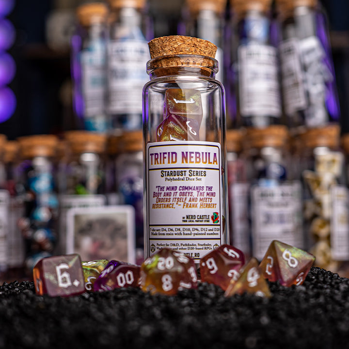 Trifid Nebula, Stardust Series, Dice Set