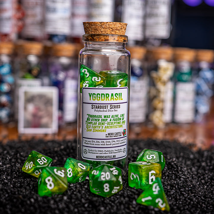 Yggdrasil, Stardust Series, Dice Set